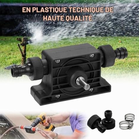 1 x Mini pompe à perceuse sans fil à haut débit pour le transfert d'huile et d'eau liquide (1/3)