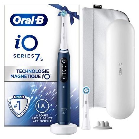 ORAL-B IO 7 elektrische Zahnbürste Saphirblau Geschenkedition