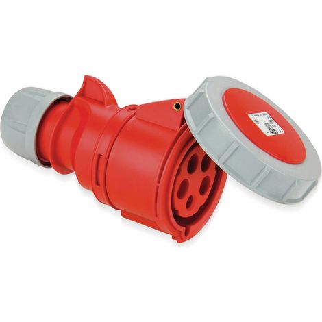 PCE CEE-Kupplung Shark, 16A, 5-polig, 400 V, IP67 (1/2)