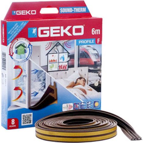 GUARNIZIONE TERMICA ED ACUSTICA 6 M MARRONE- 12,0 pz