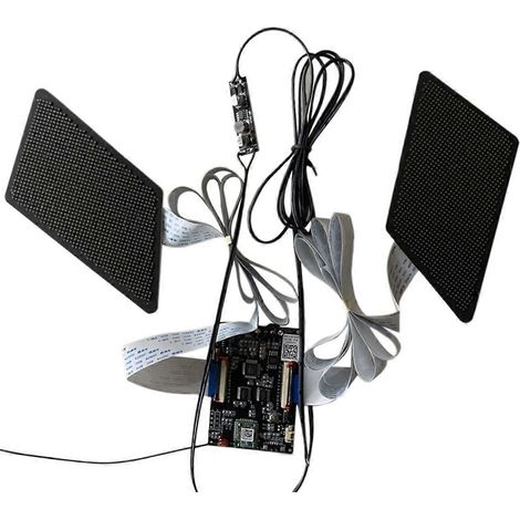 Panneau d'affichage LED 12V « Yeux du diable » avec application pour voiture (1/5)