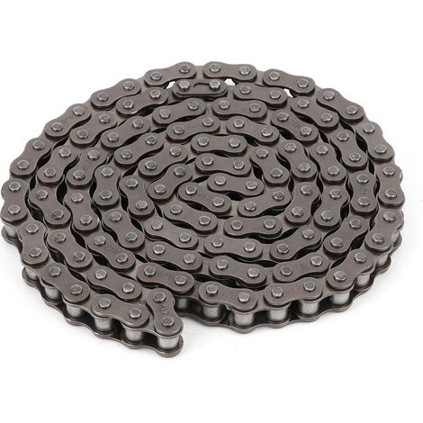 Chaîne de transmission 428 maillons, joint de jonction de 128 maillons, compatible avec les mini-motos, quads et motos tout-terrain 150cc et 250cc. (1/5)