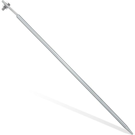 Piquet de terre galvanisé de 50 cm pour clôture électrique - Piquet de terre sûr pour la maison, le jardin, l'électricité et l'extérieur (1/5)