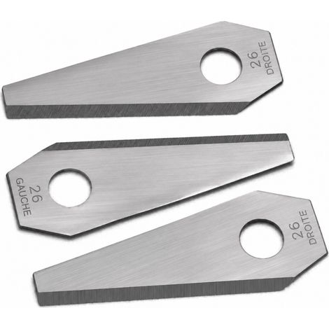 Lot de 18 lames dorées pour robot tondeuse compatible Bosch en acier inoxydable 420J2 doré 18 7 × 7 × 1,5 cm 114 g – Livraison gratuite (1/5)