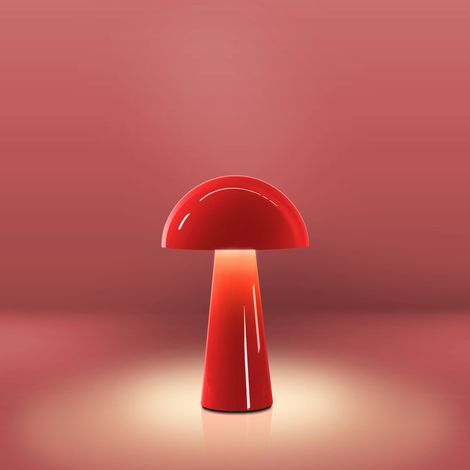 Century COCO Lampada da tavolo LED rossa design moderno (1/2)