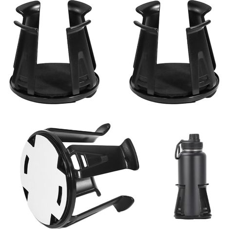 Lot de 3 porte gobelets de voiture universels 50 à 70 mm Porte bouteilles autocollants Porte boissons Porte canettes de voiture (1/5)