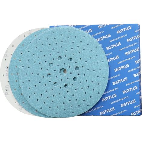 10 Disques Abrasifs 225 mm, Grain 40, pour Murs et Revêtements (1/5)