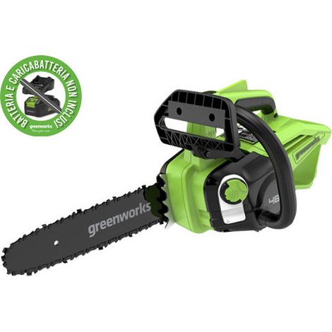 Greenworks Elettrosega a Batteria 48V 25cm Motore Brushless Leggera