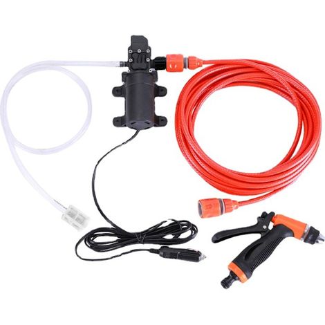 Laveur Haute Pression - Pompe 12 V - 100 W - 110 à 160 PSI - Pour Voiture Jardin Maison - 1 Pièce
