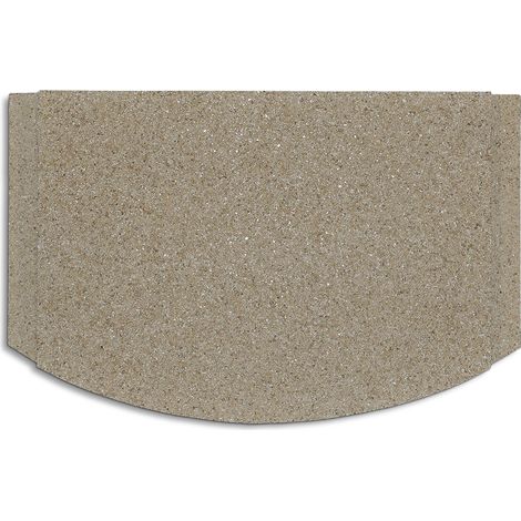 Déflecteur en bas pour poêles à cheminée Alicante de Fireplace - vermiculite - dimensions d'encastrement parfaitement adaptées (1/4)
