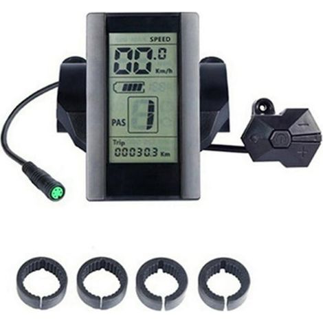 800s LCD-Display für Elektrofahrräder, kompatibel mit den Elektrofahrrad-Umrüstsätzen BBS01 und BBS02 (Paar).