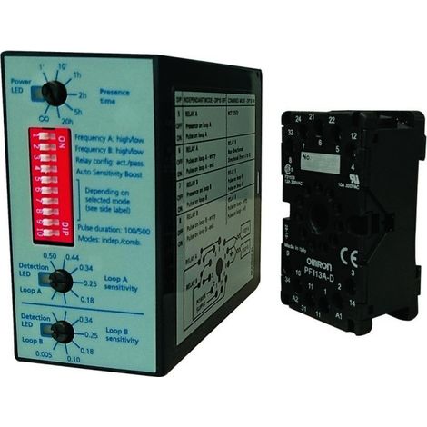 Amplificateur de boucle monocanal. gestion de 1 boucle enterree. - FAAC MATRIXS