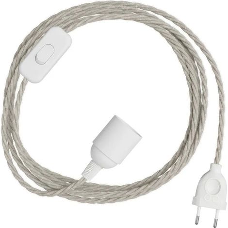 Elementi per creare lampada creative cables snakebis twisted 1.8 m bipolare