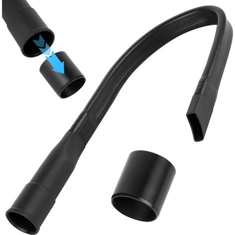 Suceur Aspirateur, 35 mm Suceur Plat Flexible pour Aspirateur Connexion 32 mm, 62 cm de long Embout Aspirateurs Buse Souple Flexible pour Plusieurs Modèles Aspirateurs Crevasses Accessoires (1/5)