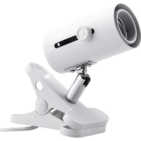 Support d'éclairage pour reptiles — Porte-lampe réglable — Adapté aux incubateurs pour animaux, aux terrariums pour lézards, tortues et serpents, ainsi qu'aux lampes chauffantes pour aquariums.