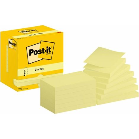 Post-It 7100290186 nota autoadhesiva Rectángulo Amarillo 100 hojas Autoadhesivo (1/3)