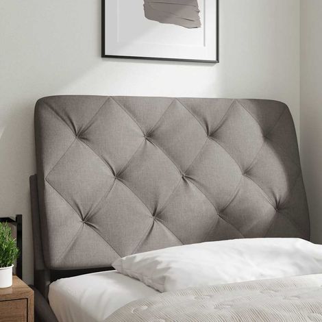 Maison Exclusive - Cuscino Testiera Tortora 80 cm in Tessuto (1/5)