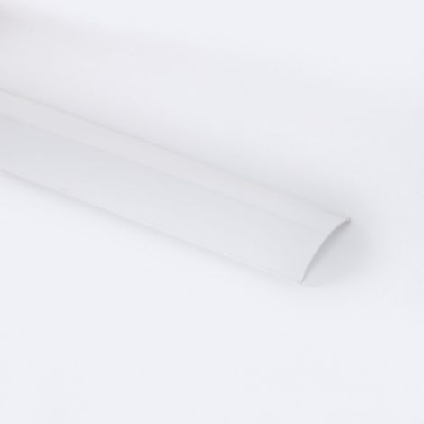 Tapa 10 metros Circular para Perfil de Aluminio compatible con Ref. 151769 Blanco Traslúcido (1/2)