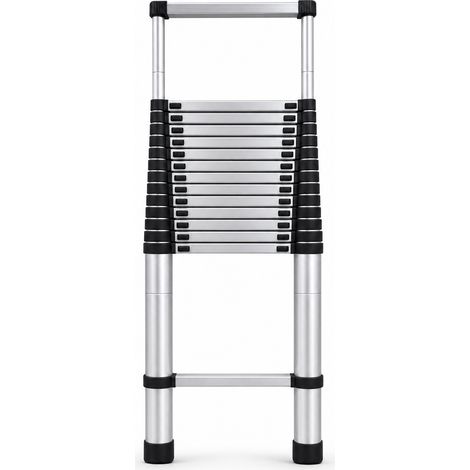 Échelle Télescopique Aluminium Pliable pour Maison 6,2 m (1/5)