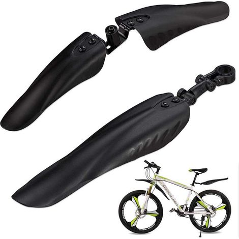 Ensemble de garde-boue pour VTT, protection anti-pluie universelle pour vélo, garde-boue élargi tout inclus (1/5)