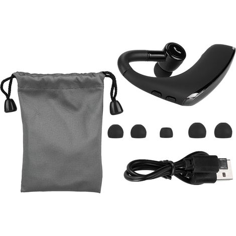 Cuffie wireless piccole e compatte con suono HD e basso consumo energetico, ideali per uso interno ed esterno. (1/5)