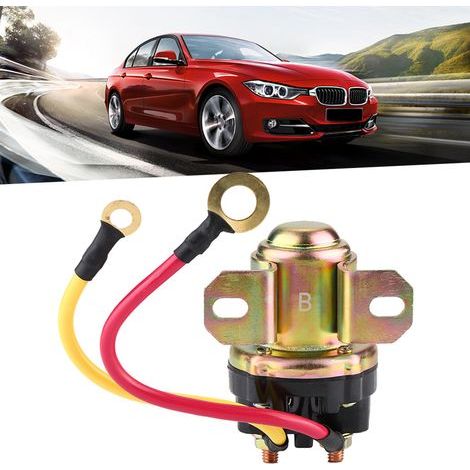Anlasserrelais für Anlassermotoren, kompatibel mit allen inländischen und importierten 12-24V-Fahrzeugen, robust und langlebig