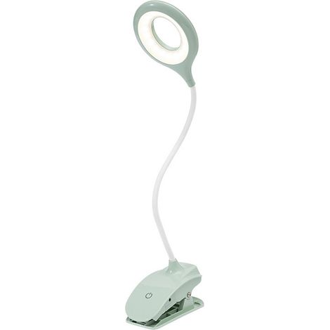 Lampe De Bureau LED - Pince Réglable 360° - Alimentation USB - Protection Oculaire Sans Scintillement - 1 Pièce (1/5)