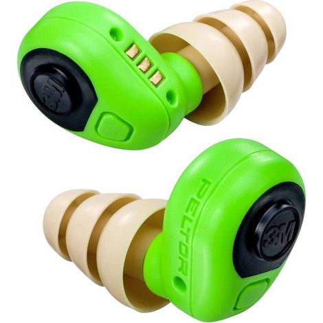3M – Bouchons d'oreilles électroniques réutilisables 38 dB – Norme EN 352-2 – Autonomie 16h – Charge USB – Confort optimal (1/4)