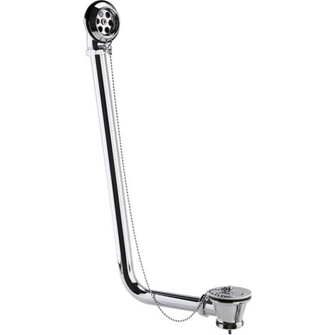 Signature Exposed Plug and Chain Bath Waste - Chrome