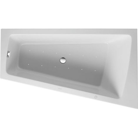 DURAVIT 760265000AS0000 Baignoire à remous Paiova 1700x1000 mm, blanche (1/2)