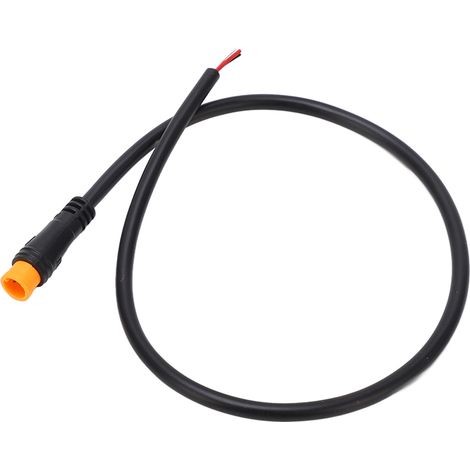 Câble d'extension pour accélérateur et frein de vélo électrique - Connecteur mâle 3 fils 200V AC (1/5)