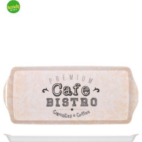 Vassoio in melamina H&H Bistrot 38 x16,5 cm