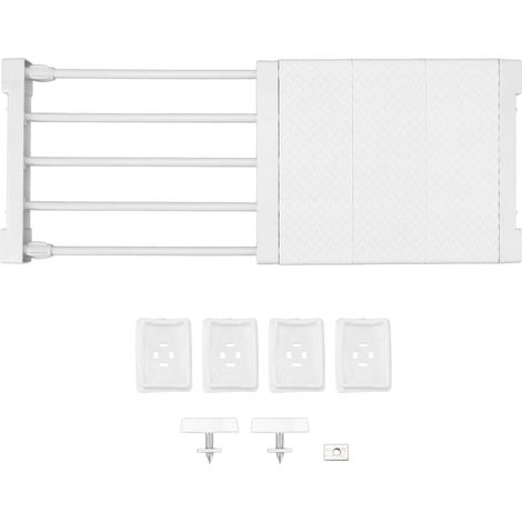 Étagère de Tension diviseur de placard réglable, support de rangement de largeur 24cm pour armoire armoire 38  55cm / 14.96 21.65in (1/5)