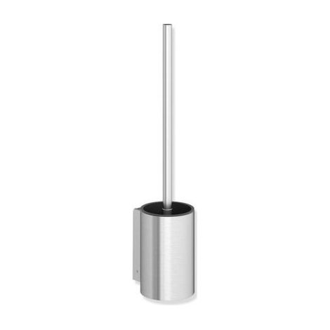 Hewi System 900 WC-Bürstengarnitur 900.20.000XA aus Edelstahl, matt geschliffen, Ø 89mm, 400x108 mm (1/5)