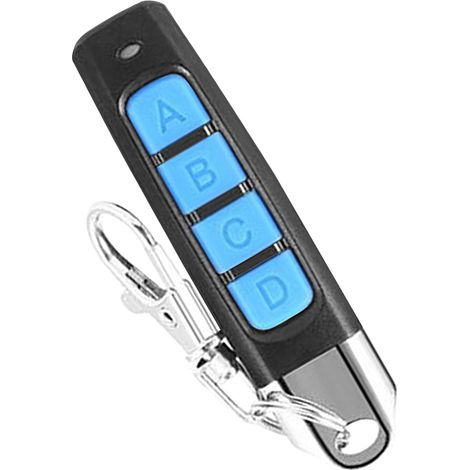Ouvre-Porte de Garage à Distance,Ouvre-Porte de Garage à Distance, Porte-clés de Porte de MHz, Remplacement à de à à 4 Boutons, ouvre-clé de contrôle de clonage électri (1/4)
