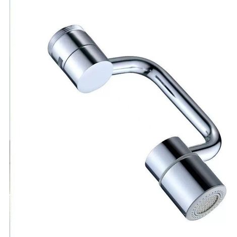 Aérateur Robinet Rotatif 1080° Multifonctionnel 2 Modes Économiseur d’Eau Universel Cuisine & Salle de Bain (1/5)