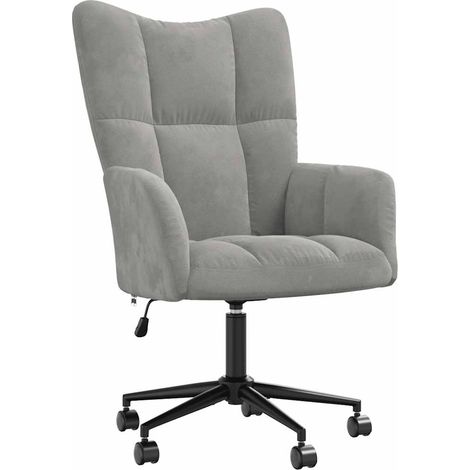 Maison Exclusive - Relaxsessel Hellgrau Samt