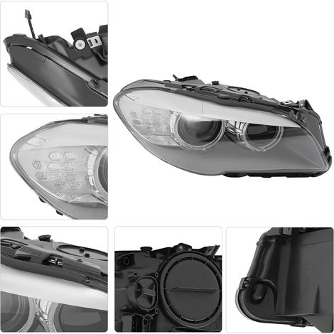 Rechter Scheinwerfer HID-Scheinwerfer für BMW 5er F10 F11 2009 2010 2011 12 2013 (1/5)