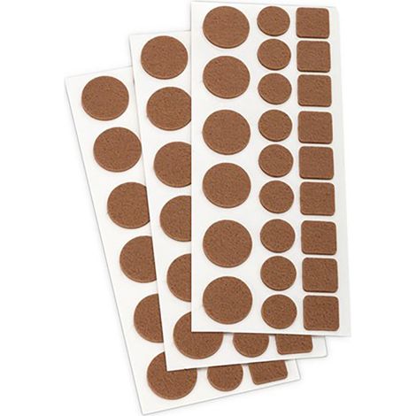 Pack de 3 feutres adhésifs synthétiques multi-figures Plasfix INOFIX (1/3)
