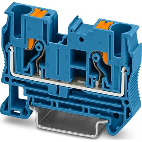 Module pour composant Phoenix Contact PT 6 BU, 10mm², Enfichable, Bleu ( Prix pour Paquet de 50 )