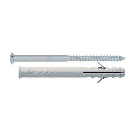 TASSELLO NYLON PROLUNGATO TUP/V FRIULSIDER - VITE TSP CAVA PZ TUP/V 10X100 CF=PZ  50- 1 confezioni