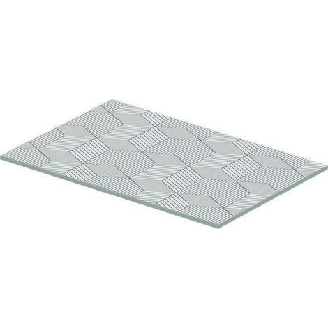 Duravit DuraIncrustación de vidrio cuadrado 57x31cm, para (1/2)