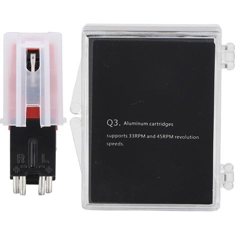 Stylet Double Aiguille Stéréo pour Platine Vinyle USB - Accessoire Lecteur