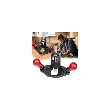 Rabot à Main, Routeur à Main Hobe Router Avion Routeur Avion Outil de Travail du Bois Rabot à Main Portable avec Acier Inoxydable de Haute Qualité pour Bois Profondeur Réglable