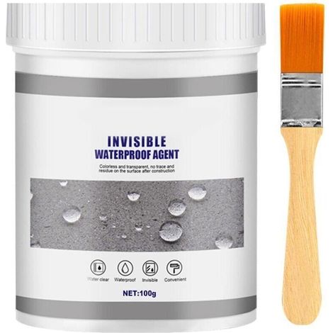 Waterproof Sealant, Cold-Resistant Waterproofing Agent, Leak-Proof with Brush for Tiles (100g) (1/5)