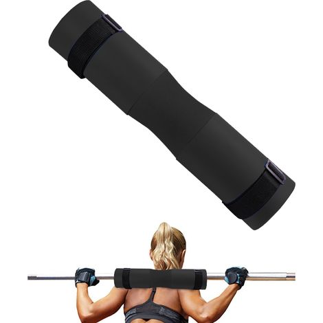 Coussinet haltères rembourré – protection nuque et épaules pour squats