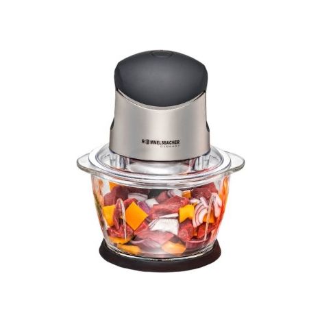 Rommelsbacher MZ 400 picadora eléctrica de alimentos 1 L 400 W Negro, Acero inoxidable (1/5)