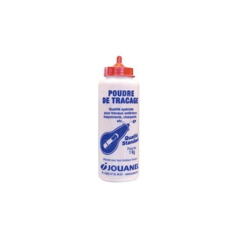 JOUANEL - Poudre à tracer rouge 1 kg
