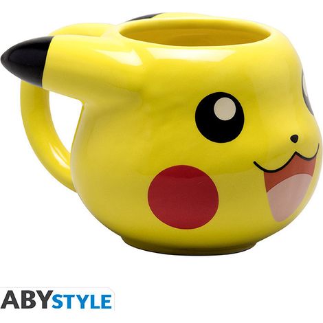 ABYstyle ABYMUGA474 tazza Pikachu Head Giallo Universale 1 pz (1/4)