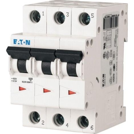 Interruptor automático 3P C 13A 15kA CA FAZ C13/3 278871 (1/3)